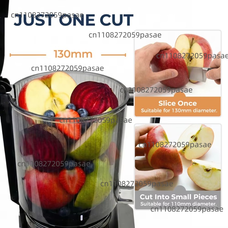 Maximum Power 680W Wide-mouthe - Electric Slow Juicer Cold Press ulasan dan harga