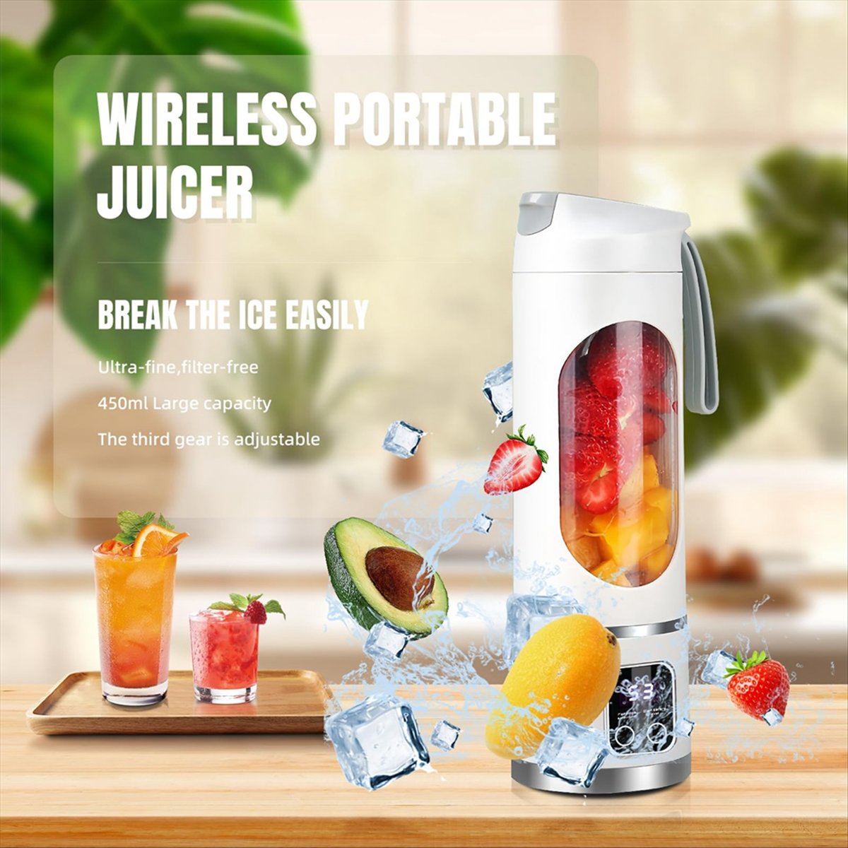 A20M USB Rechargeable Portable - Portable Blender Usb Rechargeable ulasan dan harga