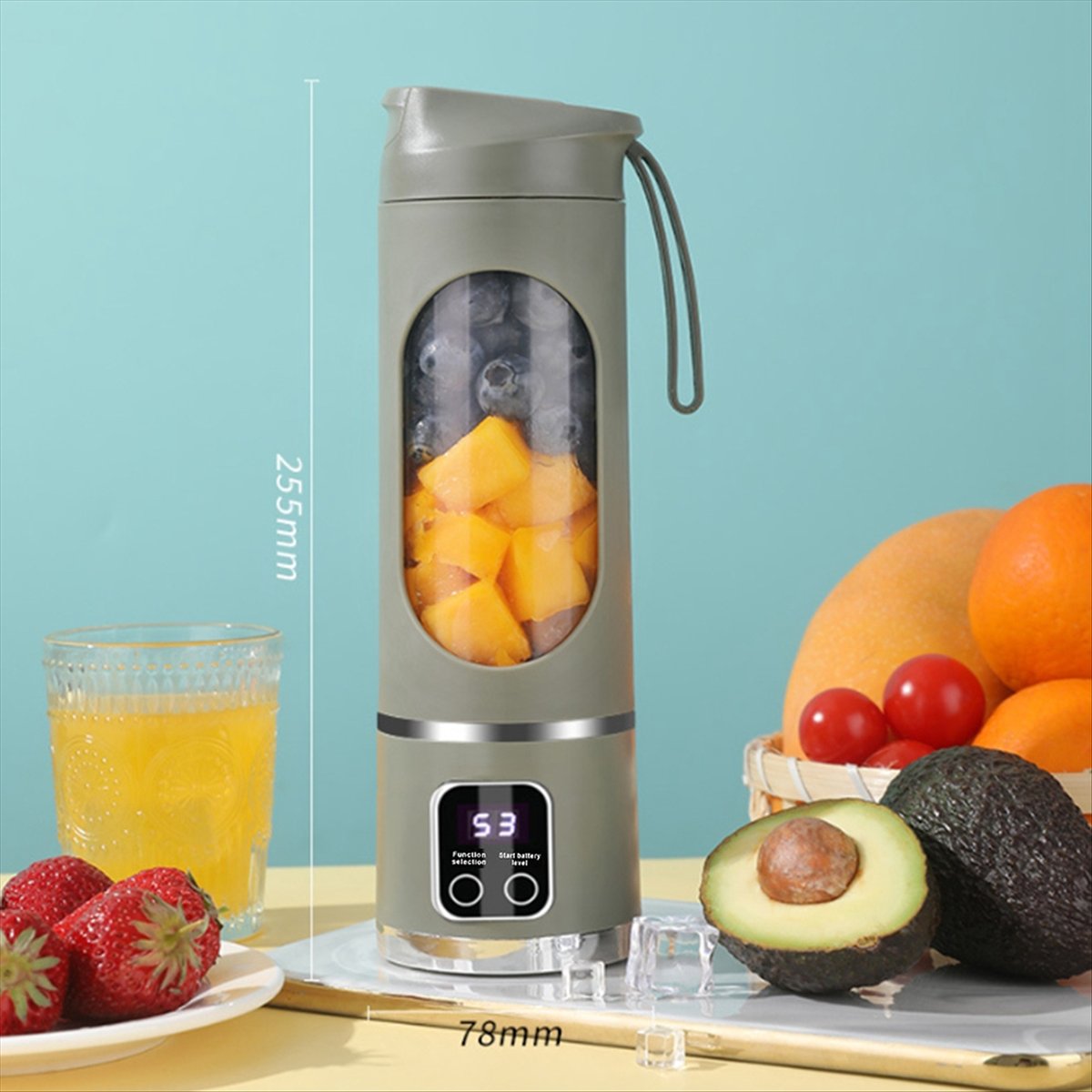 A20M USB Rechargeable Portable - Portable Blender Usb Rechargeable ulasan dan harga